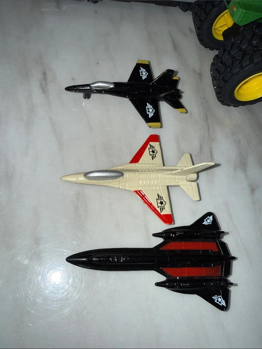 All American die cast vehicles & jets